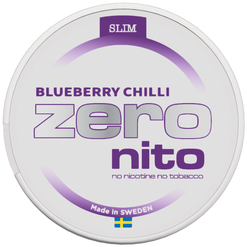 Zeronito Blueberry Chilli Slim – Pouches