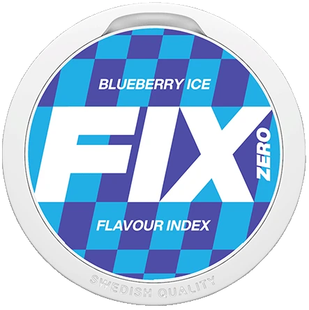 Fix Zero Blueberry Ice – Pouches