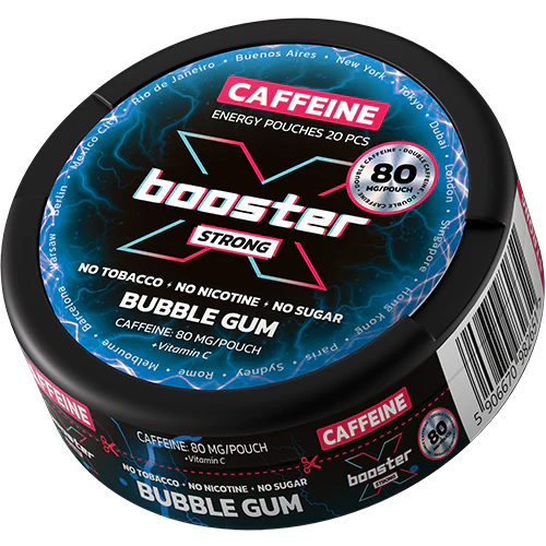 X-Booster Bubble Gum 80 mg - Bundle – Pouches