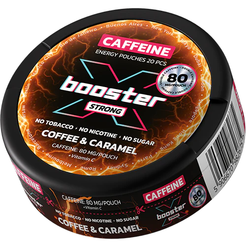 X-Booster Coffee & Caramel 80 mg - Bundle – Pouches