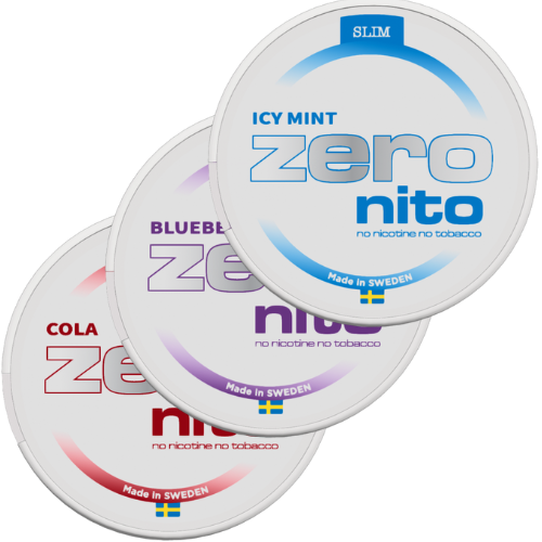 Zeronito Slim Mix-pack – Pouches