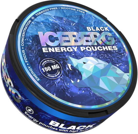 Iceberg Energy Black 150 mg - Bundle – Pouches