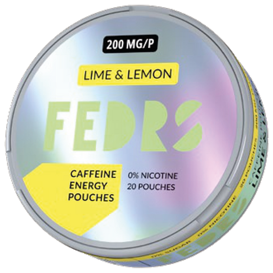 FEDRS Energy Lime & Lemon – Pouches