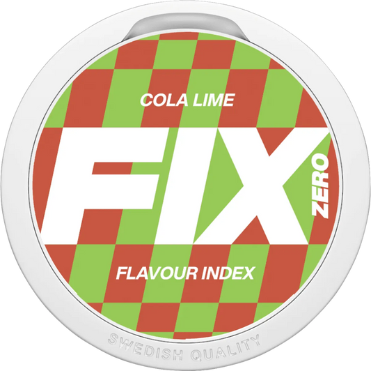 Fix Zero Cola Lime - Bundle – Pouches