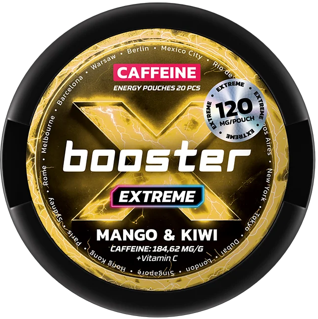 X-Booster Extreme Mango & Kiwi 120 mg – Pouches