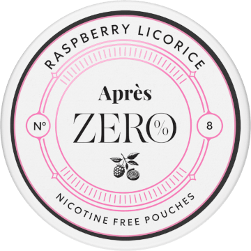 Aprés no.8 Raspberry Licorice Zero